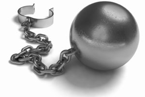 The ball and chain in your relationship